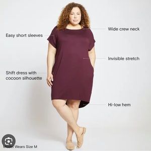 Universal standard - Helen jersey shift dress - US small